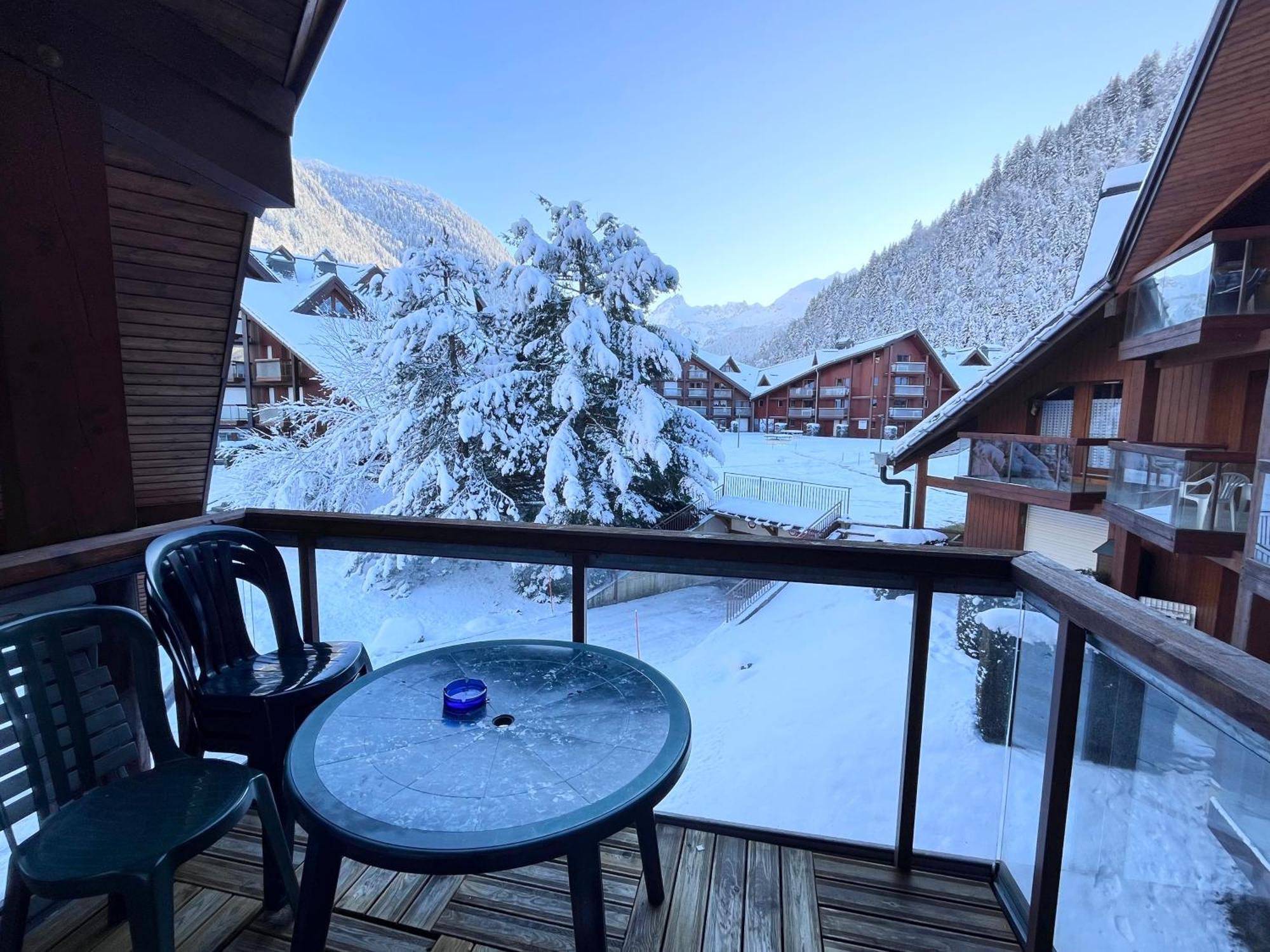 Ferienwohnung Aux Pieds Des Pistes En Plein Soleil Les Contamines-Montjoie Exterior foto