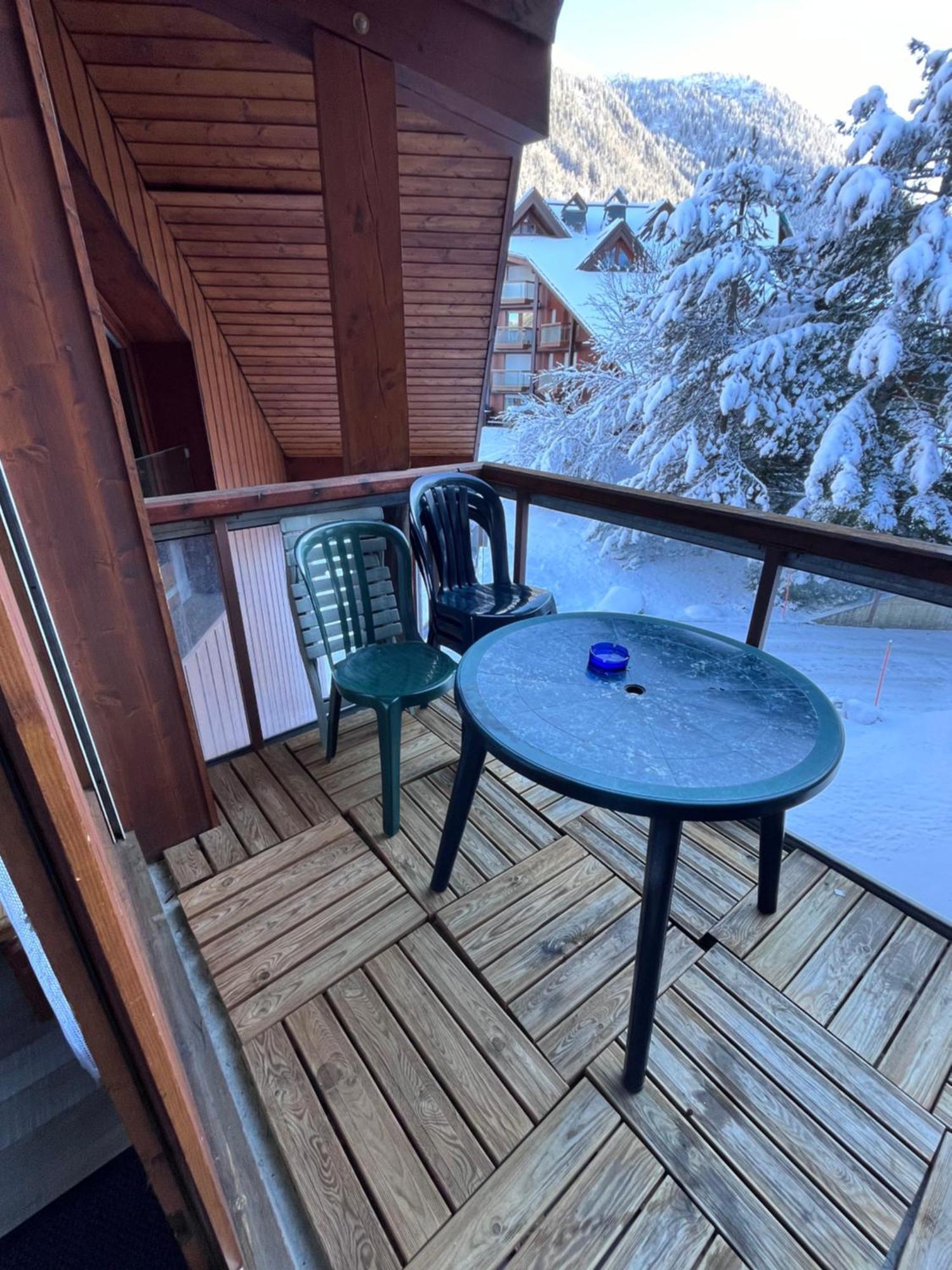 Ferienwohnung Aux Pieds Des Pistes En Plein Soleil Les Contamines-Montjoie Exterior foto