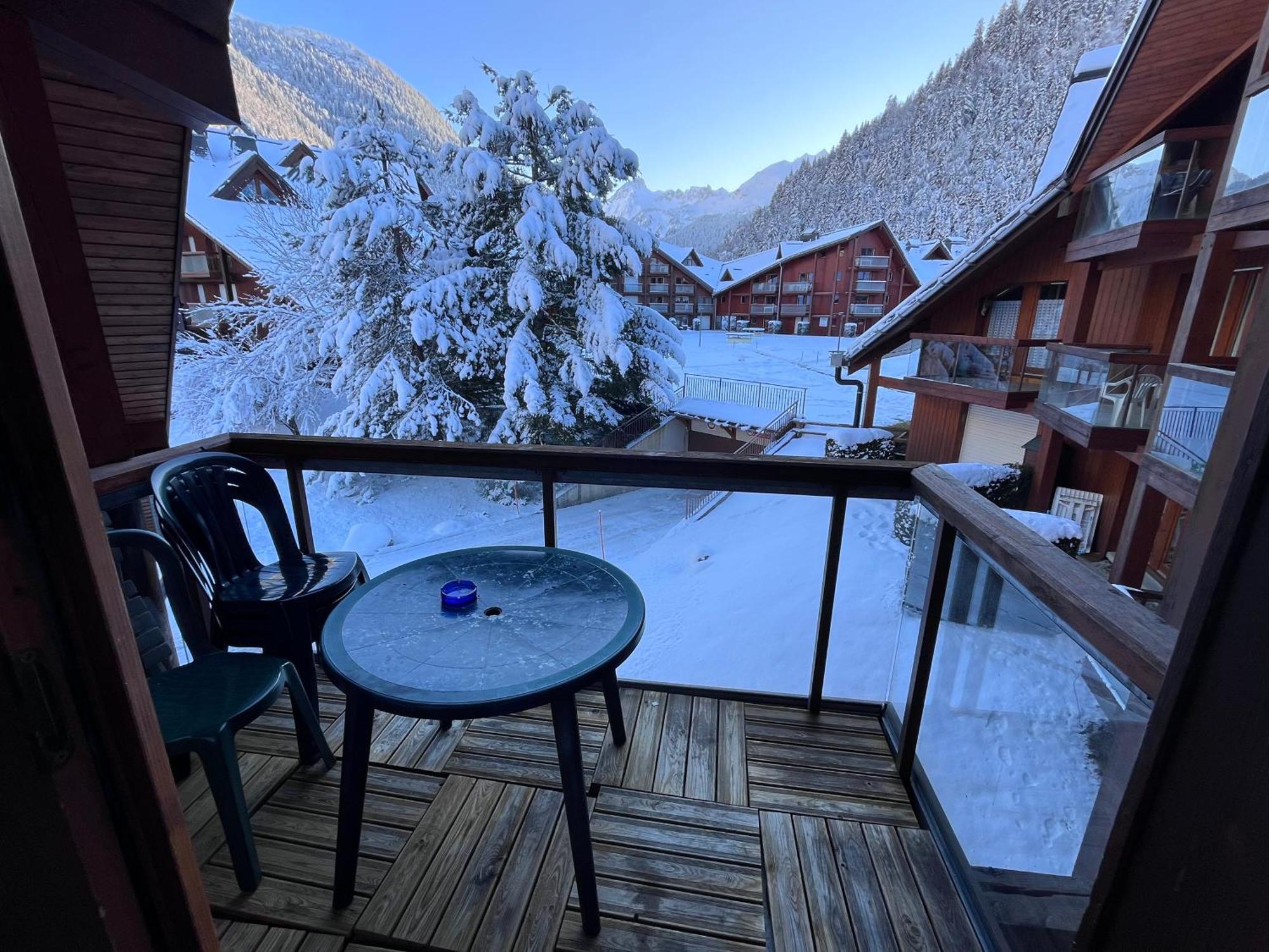 Ferienwohnung Aux Pieds Des Pistes En Plein Soleil Les Contamines-Montjoie Exterior foto